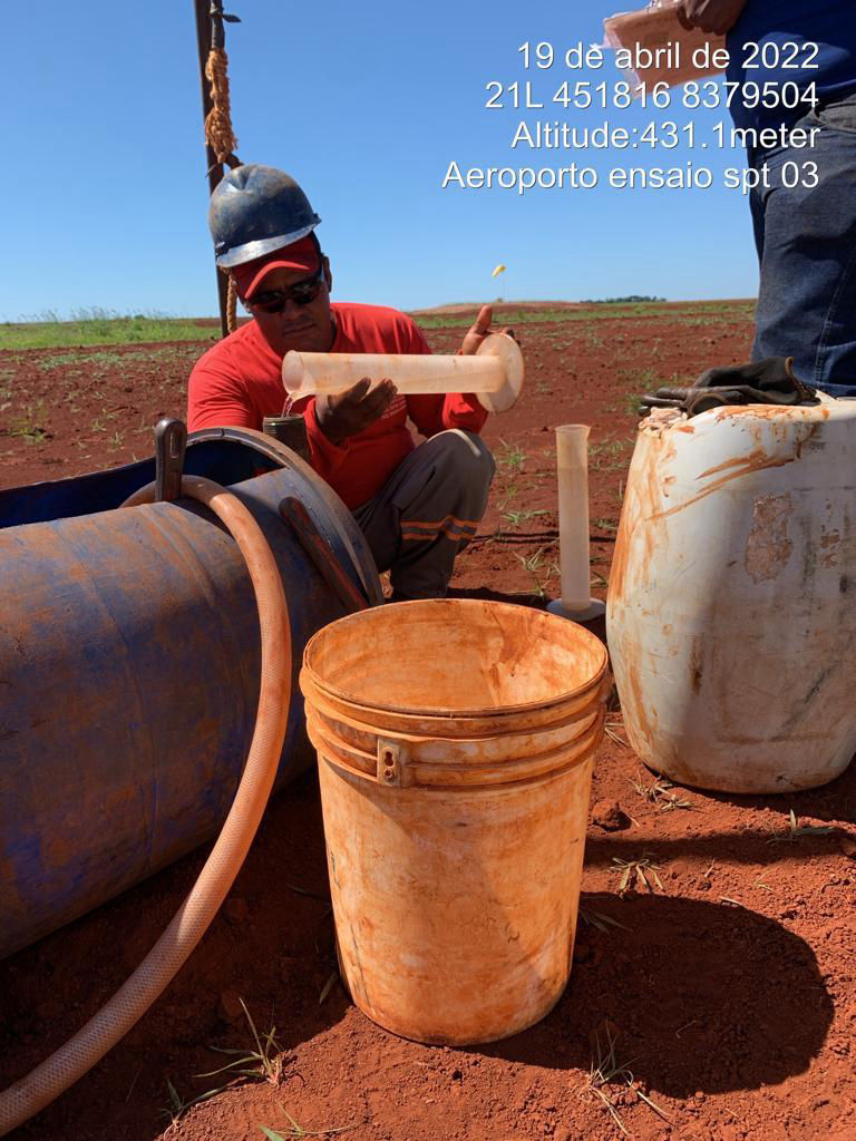 Ensaio de Permeabilidade